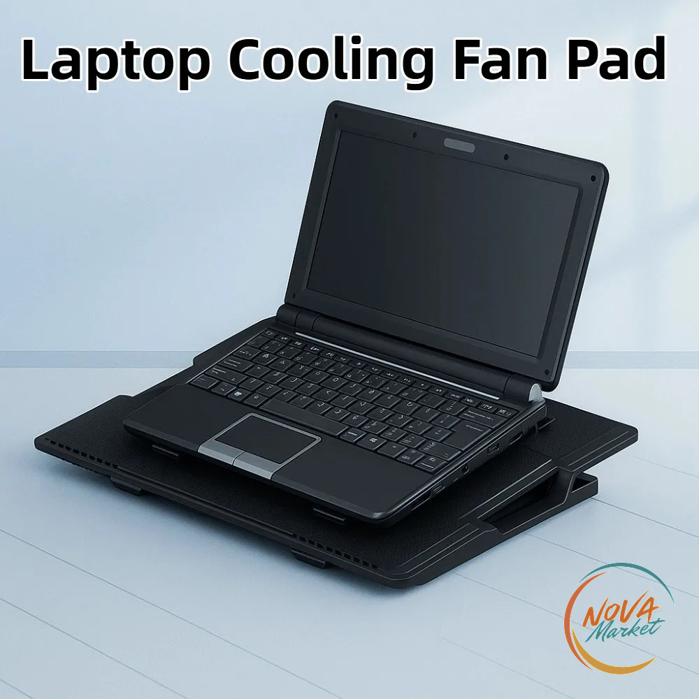 Base Raffreddamento Laptop Regolabile con 2 Porte USB