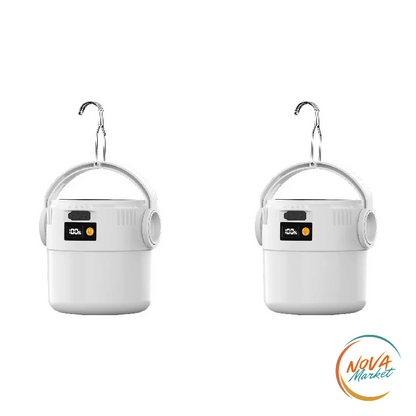 Lanterna solare da campeggio USB, impermeabile e portatile