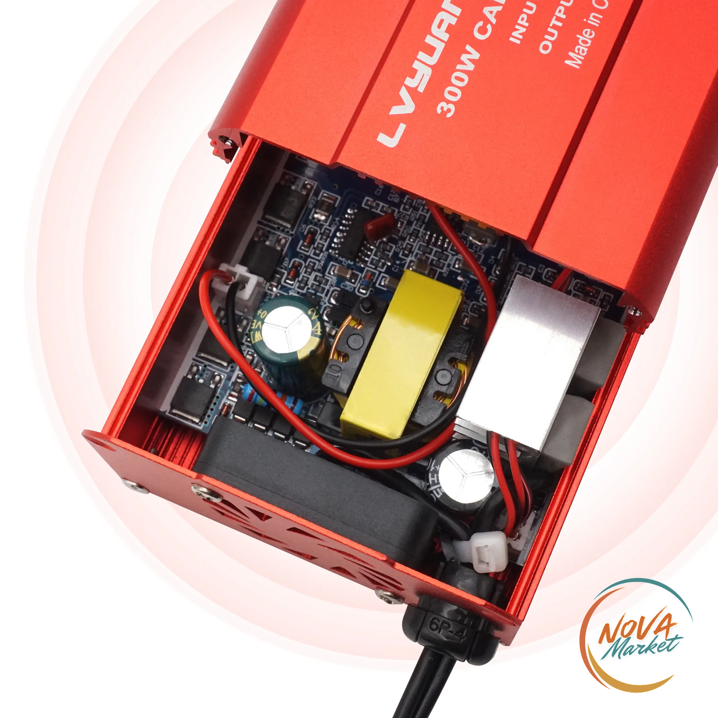 Inverter auto 12V-220V da 300W con USB