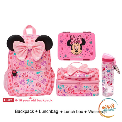 Zaino scolastico Disney capiente con design cartone animato