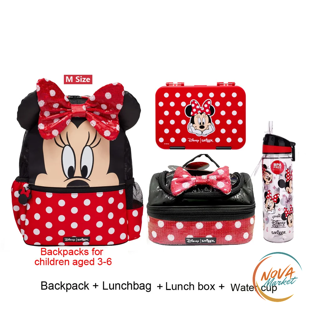 Zaino scolastico Disney capiente con design cartone animato