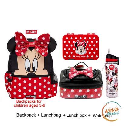 Zaino scolastico Disney capiente con design cartone animato