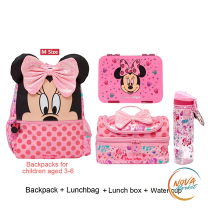 Zaino scolastico Disney capiente con design cartone animato