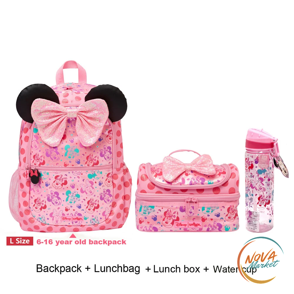 Zaino scolastico Disney capiente con design cartone animato