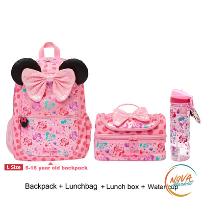 Zaino scolastico Disney capiente con design cartone animato