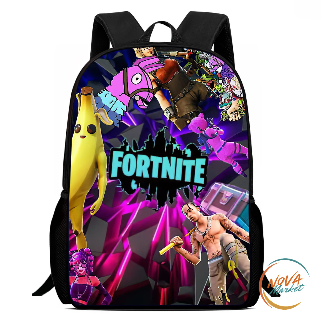 Zaino scolastico Fortnite 15 pollici leggero per bambini