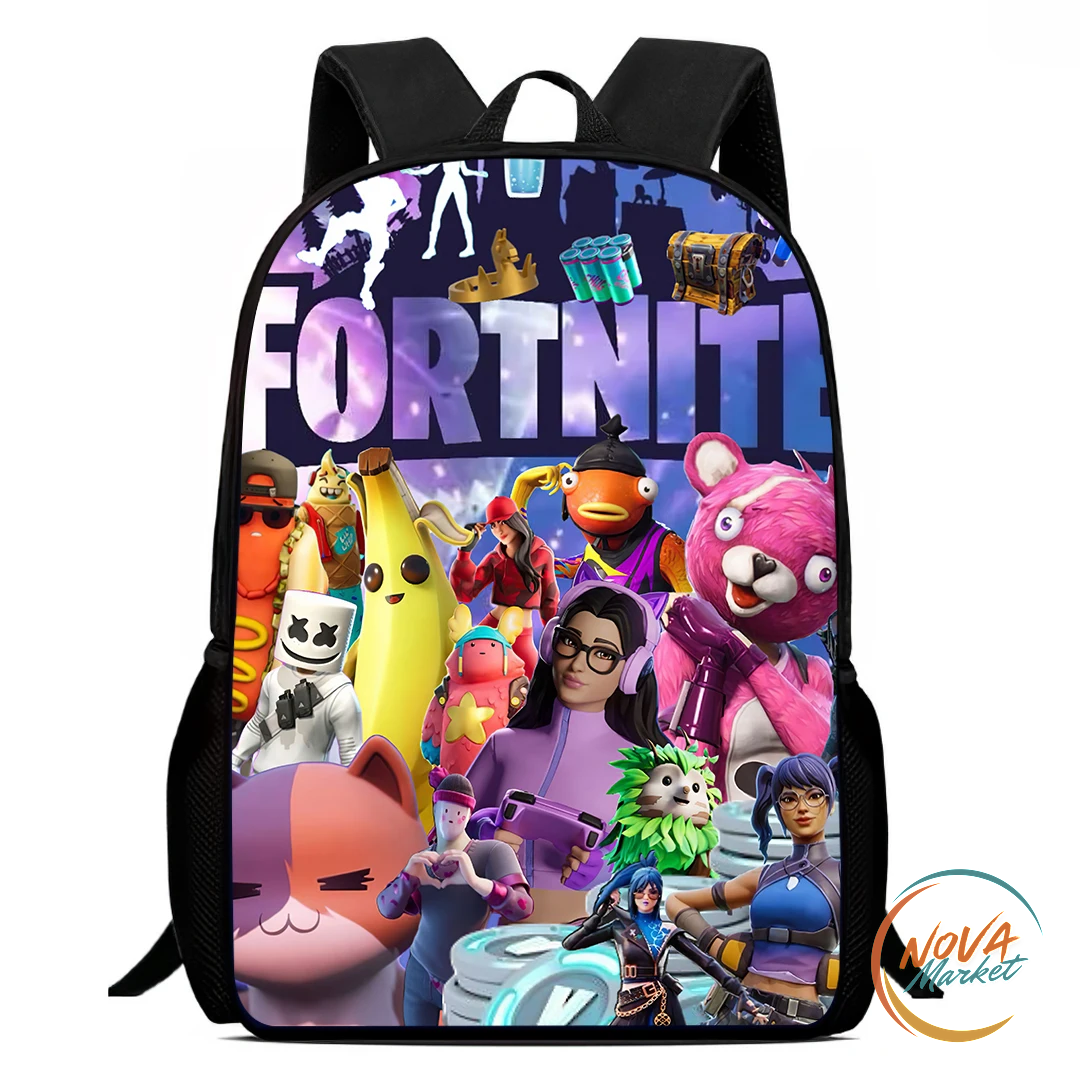 Zaino scolastico Fortnite 15 pollici leggero per bambini