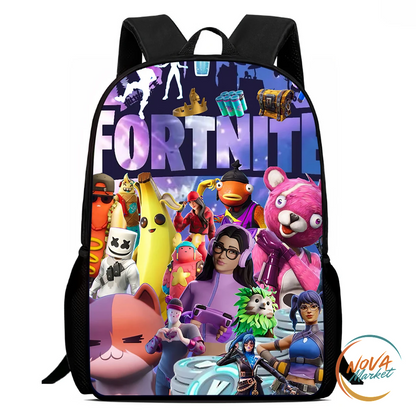 Zaino scolastico Fortnite 15 pollici leggero per bambini