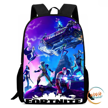 Zaino scolastico Fortnite 15 pollici leggero per bambini