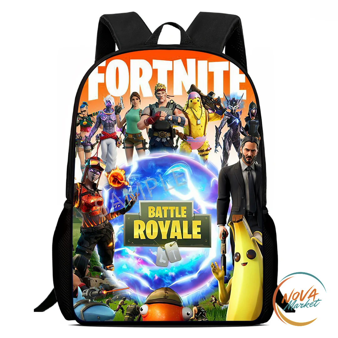 Zaino scolastico Fortnite 15 pollici leggero per bambini