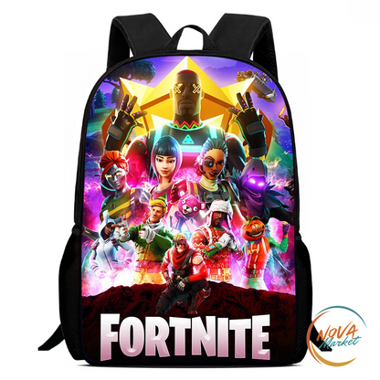 Zaino scolastico Fortnite 15 pollici leggero per bambini
