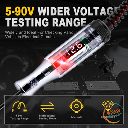 Tester Digitale di Tensione 5-90 V con Display LED