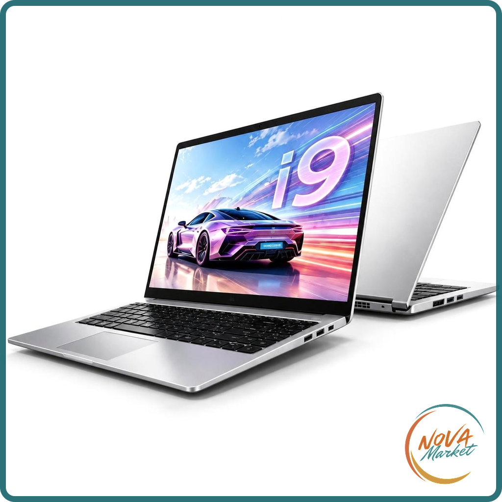 Notebook Intel Core i9 15,6" FHD con SSD e impronta digitale