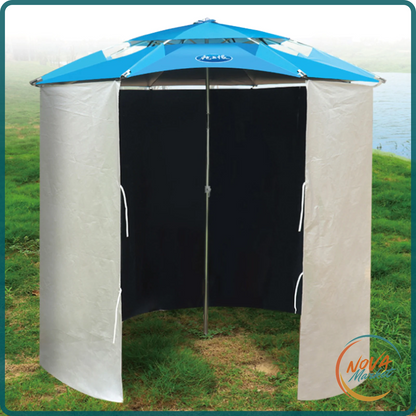 Tenda parasole da pesca 4,6 x 1,65 m antipioggia