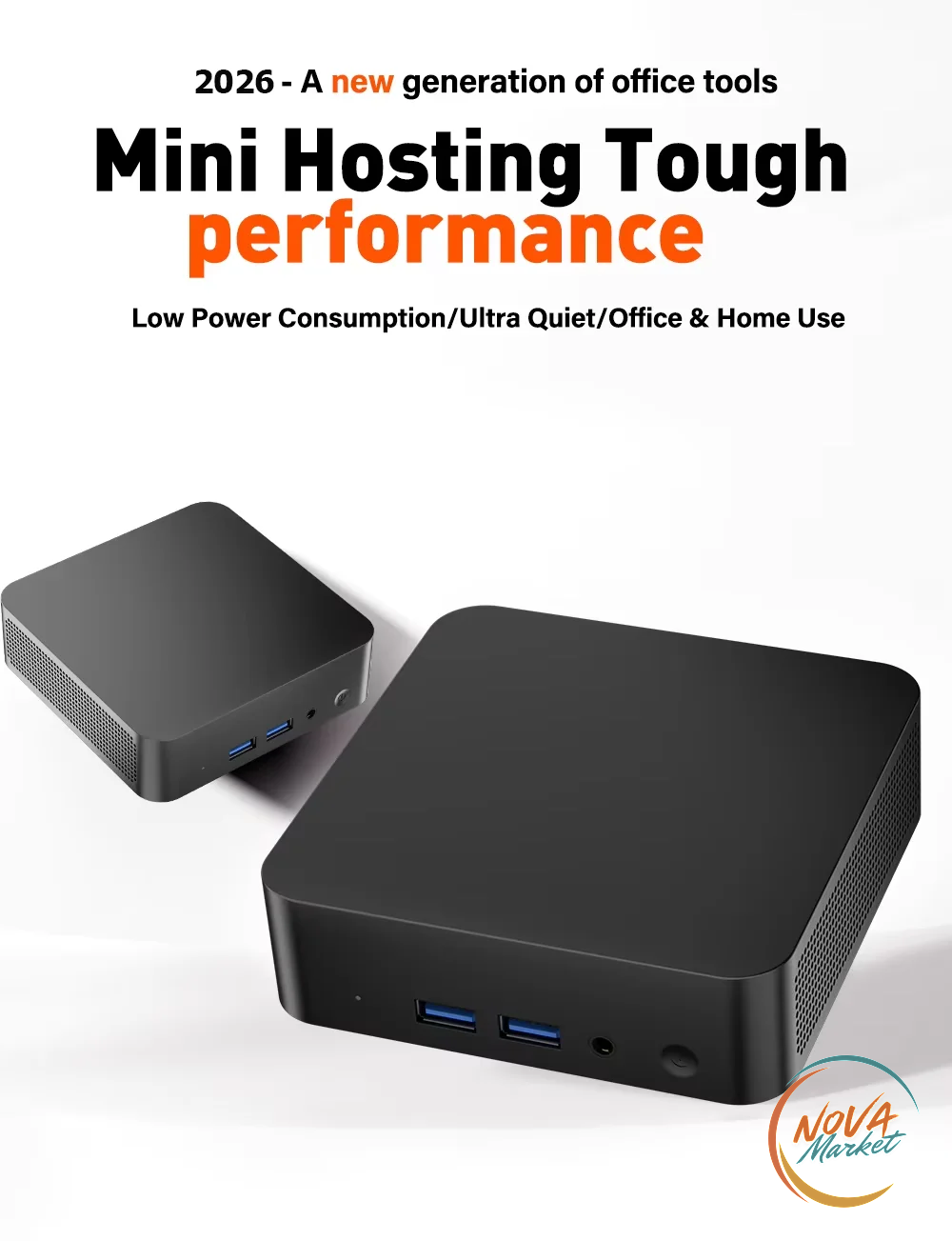 Mini PC Intel Core i9/i3 con Windows 11 Pro e SSD