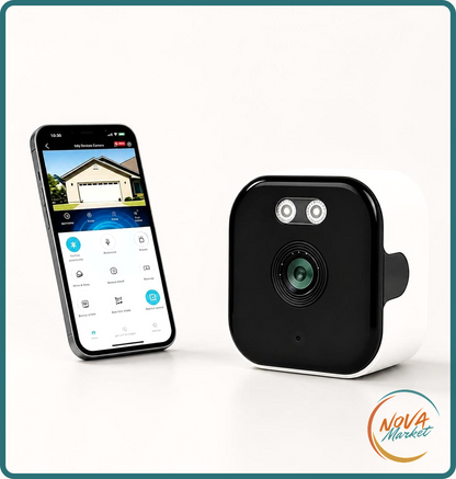 Telecamera WiFi da Finestra 3MP con Visione Notturna a Colori