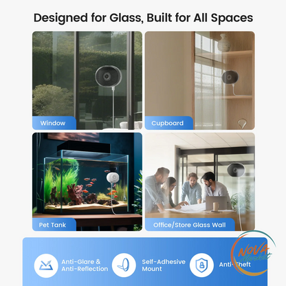 Telecamera di Sicurezza WiFi 2K per Interni con Visione a Colori