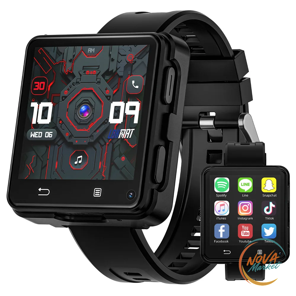 Smartwatch con SIM 4G/5G e GPS, Monitoraggio Salute