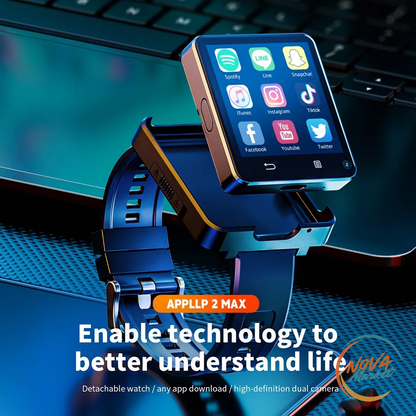 Smartwatch con SIM 4G/5G e GPS, Monitoraggio Salute