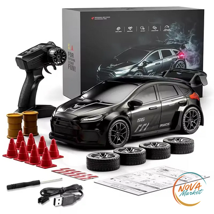 Auto RC 1:24 4WD con Luci LED per Rally e Acrobazie