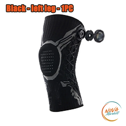 Ginocchiera Sportiva in Silicone a Pressione per Calcio e Basket