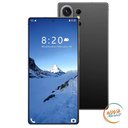 Smartphone 5G 7,3" Android 15 con Batteria 7800 mAh