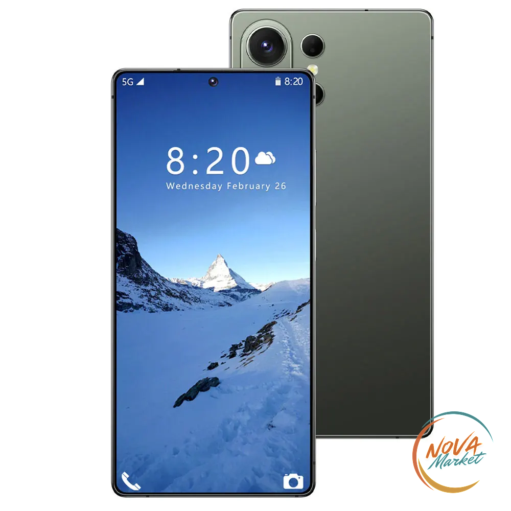 Smartphone 5G 7,3" Android 15 con Batteria 7800 mAh