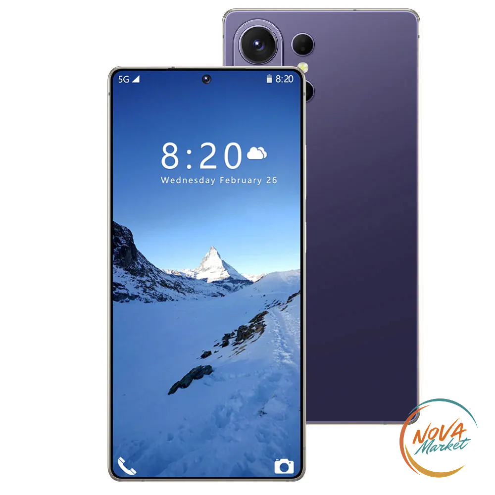 Smartphone 5G 7,3" Android 15 con Batteria 7800 mAh