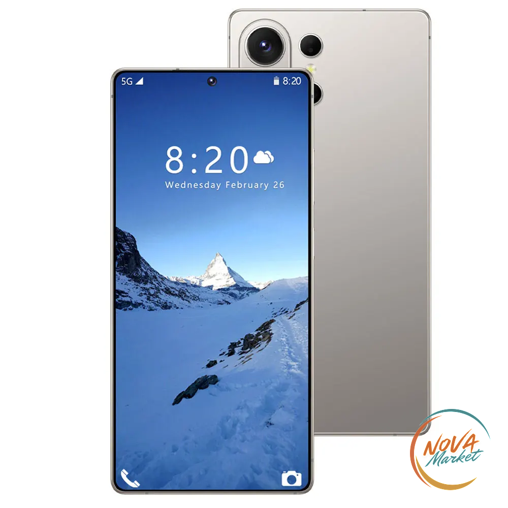 Smartphone 5G 7,3" Android 15 con Batteria 7800 mAh