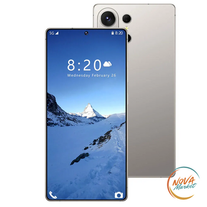 Smartphone 5G 7,3" Android 15 con Batteria 7800 mAh