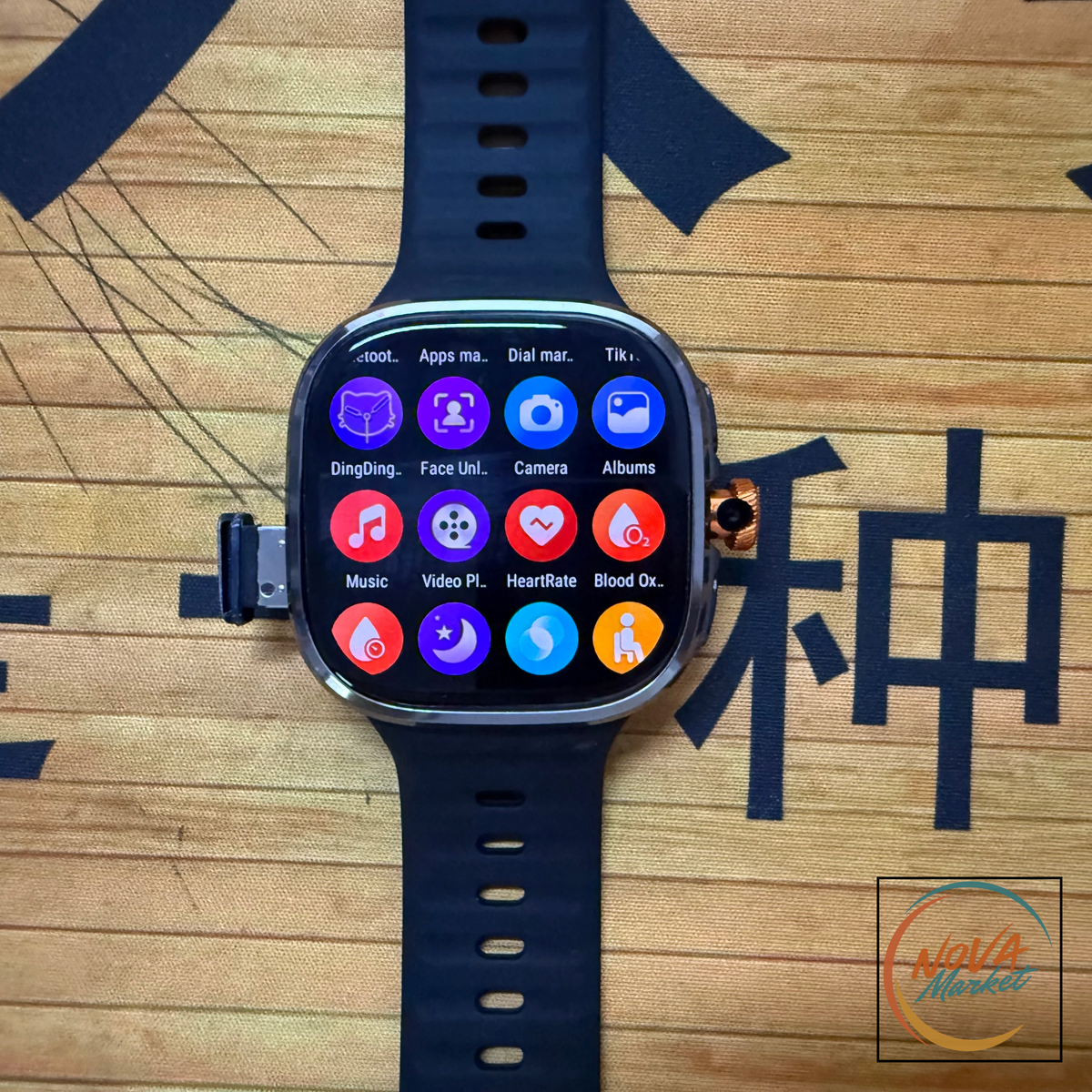 Smartwatch 5G AMOLED 2,4" con fotocamera rotante