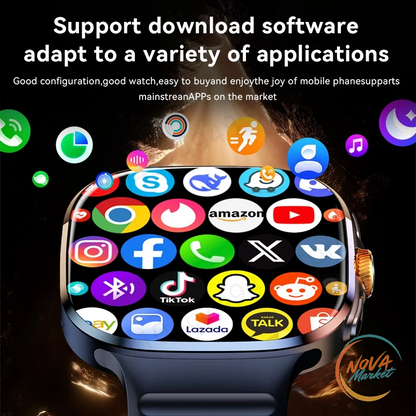 Smartwatch 5G AMOLED 2,4" con fotocamera rotante