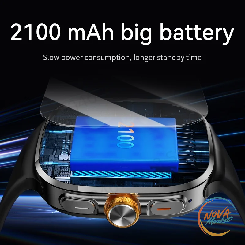 Smartwatch 5G AMOLED 2,4" con fotocamera rotante
