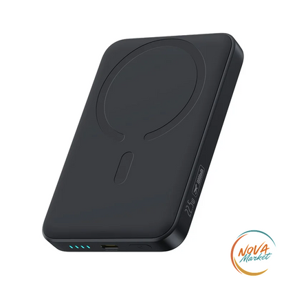Power Bank Magnetico 10000mAh con Ricarica Wireless 22,5W