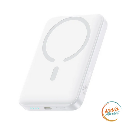 Power Bank Magnetico 10000mAh con Ricarica Wireless 22,5W