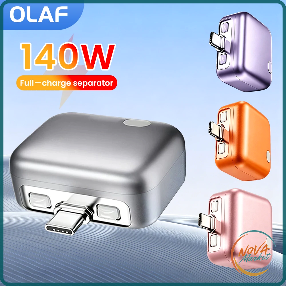 Caricatore rapido USB-C 140W con scollegamento automatico