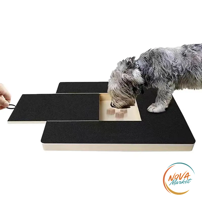 Lima per unghie per cani con tavola antigraffio e cassetto