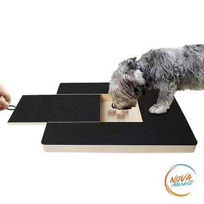 Lima per unghie per cani con tavola antigraffio e cassetto