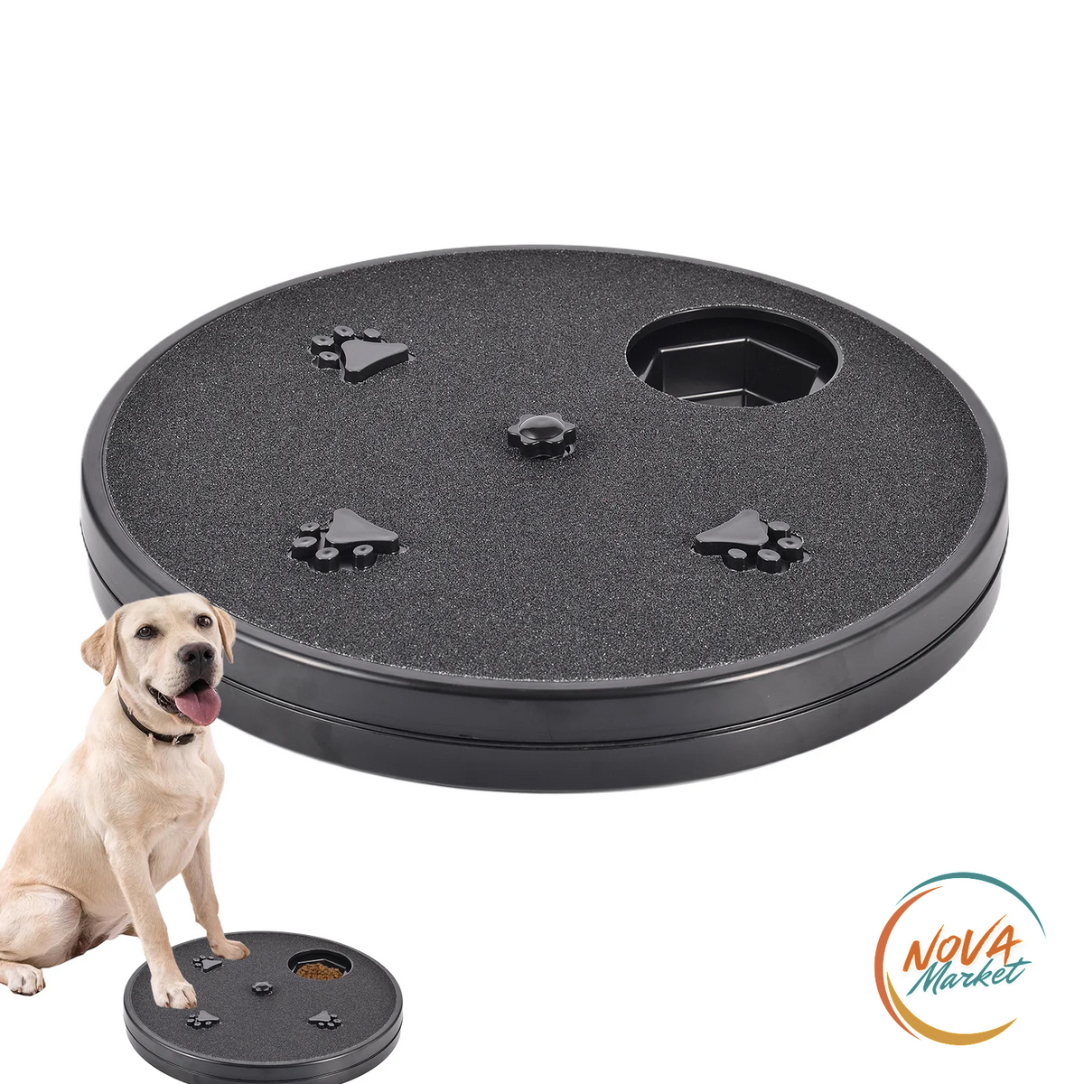 Lima per unghie per cani con tavola antigraffio e cassetto
