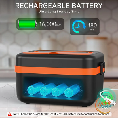 Scaldavivande Elettrico Portatile 1L con Batteria 16000mAh