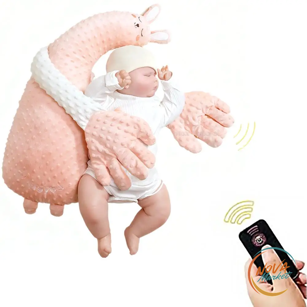 Peluche lenitivo per neonati con movimento e telecomando
