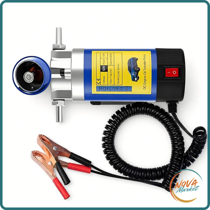 Pompa trasferimento olio 12 V, estrattore elettrico portatile