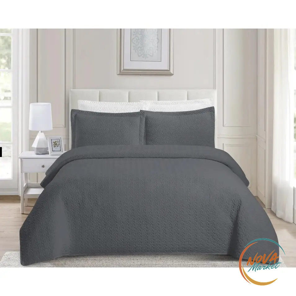 Copriletto bouti reversibile leggero con federe