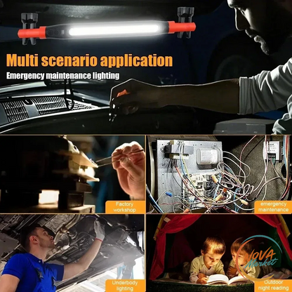 Lampada da Lavoro LED Magnetica Ricaricabile a 3 Modalità