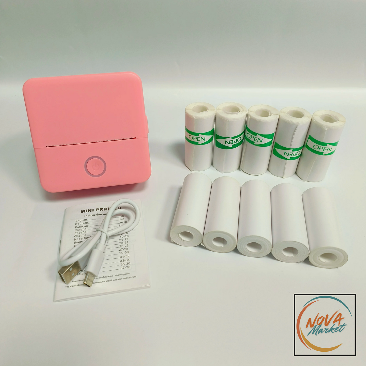 Mini stampante termica Bluetooth per foto ed etichette
