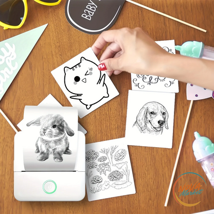 Mini stampante termica Bluetooth per foto ed etichette