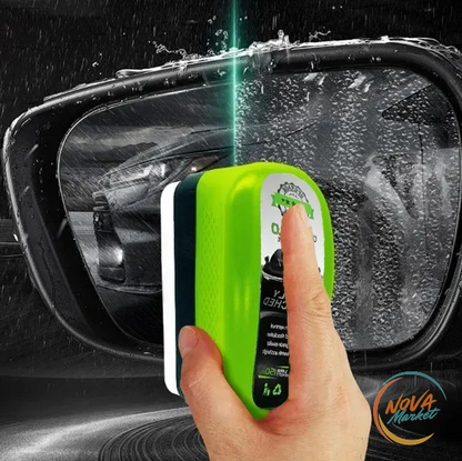 Pulitore Vetri Auto con Spazzola Antipellicola Oleosa