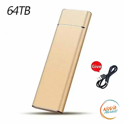 SSD portatile USB 3.0 ad alta velocità, compatto e versatile