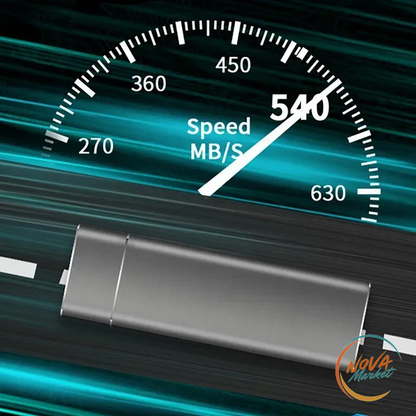 SSD portatile USB 3.0 ad alta velocità, compatto e versatile