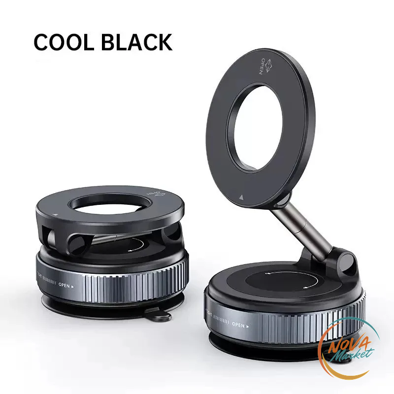 Supporto Magnetico Auto MagSafe con Ventosa Girevole 360°